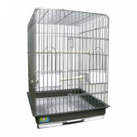 ICA Loro Jaula Cromada Rex 67X47X47 Cm
