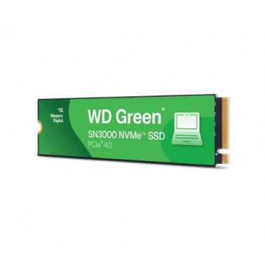Disco Duro Ssd M.2 Wd 500 Gb Green SN3000 Nvme Pcie 4.0  WESTERN DIGITAL