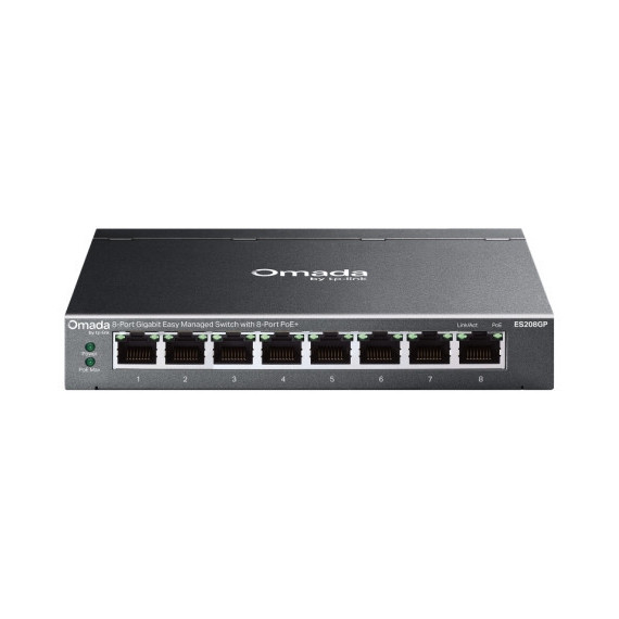 SWITCH TP-LINK OMADA ES208GP 8X10