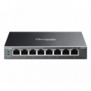 Switch TP-LINK Omada ES208GP Gestionado 8 Puertos Gigabit Ethernet Poe+