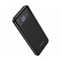 Batería Externa Power Bank Veger Charmast W-1056 10400 Mah Usb-c/usb-a Negro