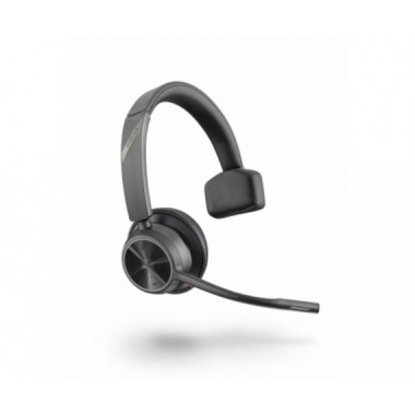 Auricular Monoaural Poly Voyager 4310 UC Diadema Cuero Bluetooth USB-A (PN: 218470-02, MPN: 77Y91AA)