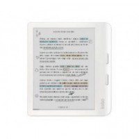 Ebook KOBO Libra 7" E-ink Kaleido Color 32GB Wifi 5 BLUETOOTH Usb-c Blanco (N428-KU-WH-K-CK)