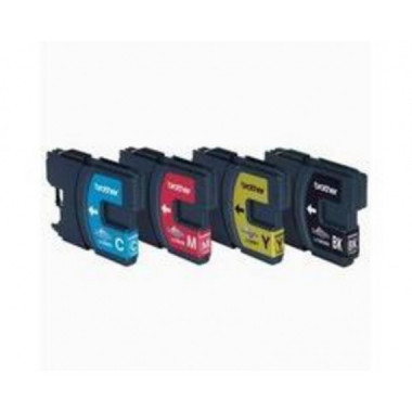 Tinta Brother Pack Negro/Tricolor (LC980VALBP)