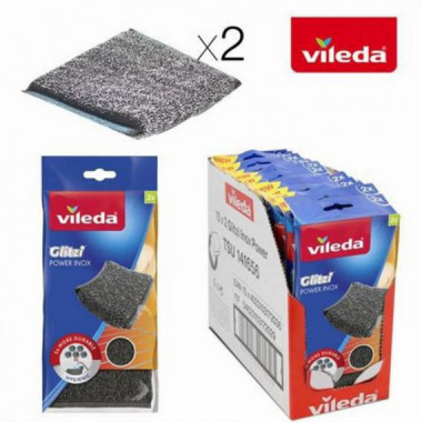 Pack de 2 Estropajos Vileda Fibra Verde Ultra Fresh