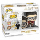 Funko Tripack POP Harry Potter Funko pop + Mystery Mini + llavero