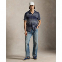 Knit-sport Shirt-shirt Blue  RALPH LAUREN