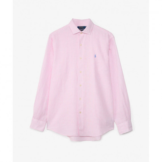 WOVEN-SPORT SHIRT-SHIRT PINK