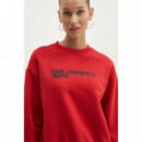 KLJ REG ESSENTIAL LOGO SWEAT POMPEIAN RE