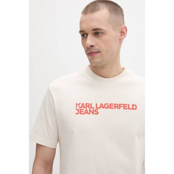 KLJ REG SS ESSENTIAL TEE WHITECAP GREY