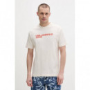 KLJ REG SS ESSENTIAL TEE WHITECAP GREY