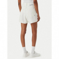 Klj Hr Denim Short White Denim  KARL LAGERFELD