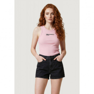 KLJ RIBBED LOGO  TANK FAIRYTALE