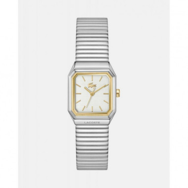Reloj Rene Plateado+dorado  LACOSTE