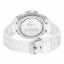 Reloj LC33 Correa Blanca  LACOSTE