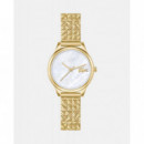 RELOJ MINI COCODRELLE DORADO