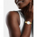 RELOJ MINI COCODRELLE DORADO