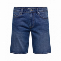Vaqueros Hombre Bermudas ONLY & Sons Onsweft Box Pim Medium Blue Denim