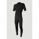 O´neill - Hyperfreak Short Arm Full Chest Zip 2MM. - Wetsuits  ONEILL