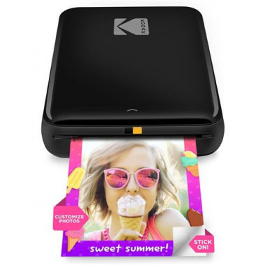KODAK Impresora Fotografica Instantanea STEP Negro
