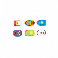 Bote de 6 Juguetes de Baño OLMITOS