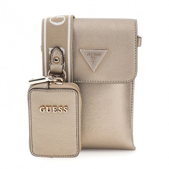 Guess Bolso Latona Plateado HWBG92 11810-PEW