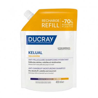 Kelual Squanorm
Champ&uacute; Anticaspa Hidratante