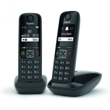 TELEFONO INALAMBRICO SIEMENS GIGASET AS690 DUO DECT