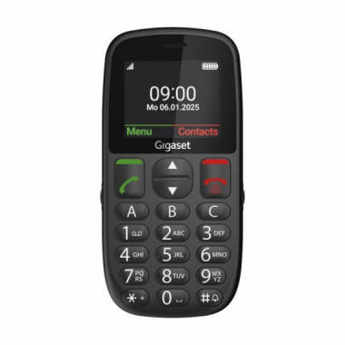 TELEFONO MOVIL GIGASET GL395 NEGRO 2.2"