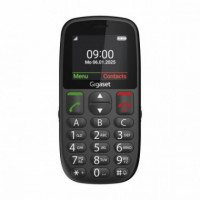 TELEFONO MOVIL GIGASET GL395 NEGRO 2.2"