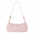 Bolso de hombro pequeño con logo monograma