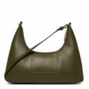 Bolso de hombro convertible con logo