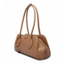 Bolsa de hombro con logo emblemático