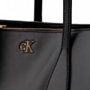 Bolso tote de negocio con logo monograma