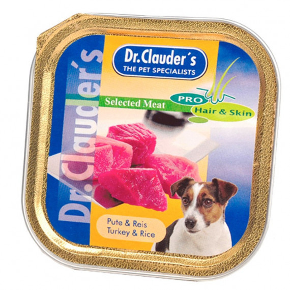 DR CLAUDER Dog Tarr Pavo/arr 100 Gr