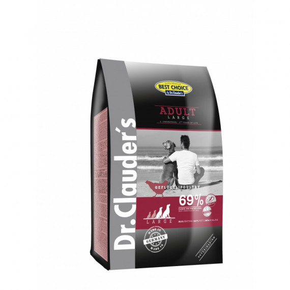 DR CLAUDER Dog Ad. Large 4 Kg