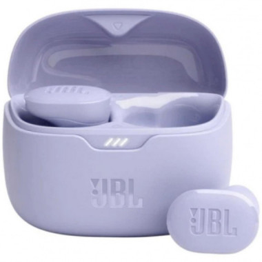 JBL Tune Buds Auricular Inal&aacute;mbrico con Cancelaci&oacute;n de Ruido P&uacute;rpura