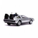 Coche Replica Delorean Regreso Al Futuro Ii  1/32  JADA