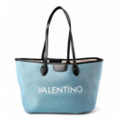 VALENTINO BOLSO VBS9Z501 F82 REVERSE AZZUR/MULTIC