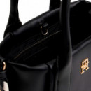 Bolso tote Essential con logo metalizado