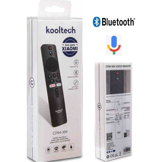 Mando Compatible para Xiaomi por Voz y Bluetooth