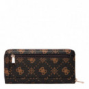 CARTERA CARRIE LOGO  ZIP AROUND