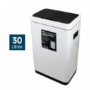PAPELERA DE COCINA AUTOMATICA 30 LITROS BLANCO BENOTTI
