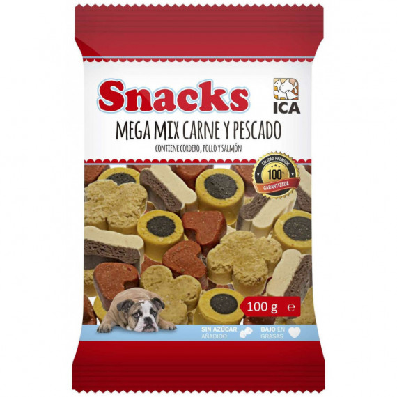 ICA Mega Mix Carne y Pescado 100 Gr