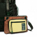 Mochila voyager bicolor encerada