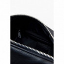 Desigual Bolso bowling efecto piel letras mediano 25WAXPA6-2000