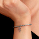 Charm Colgante Corazones Conectados y Gemas Rojas 794435C01