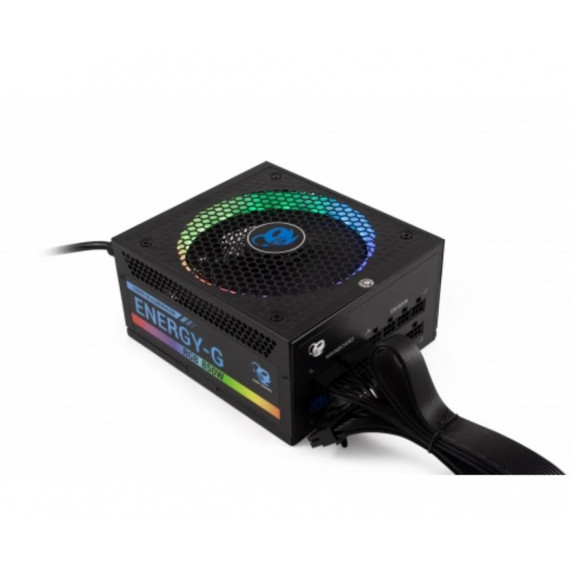 Fuente de Alimentación CoolBox RGB 850W Rainbow ATX 80 Plus Gold Negra (DG-PWS850-MRG)
