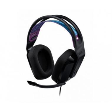 Auriculares Gaming Logitech G335 Negro con Micr&oacute;fono y Jack 3.5mm (981-000978)