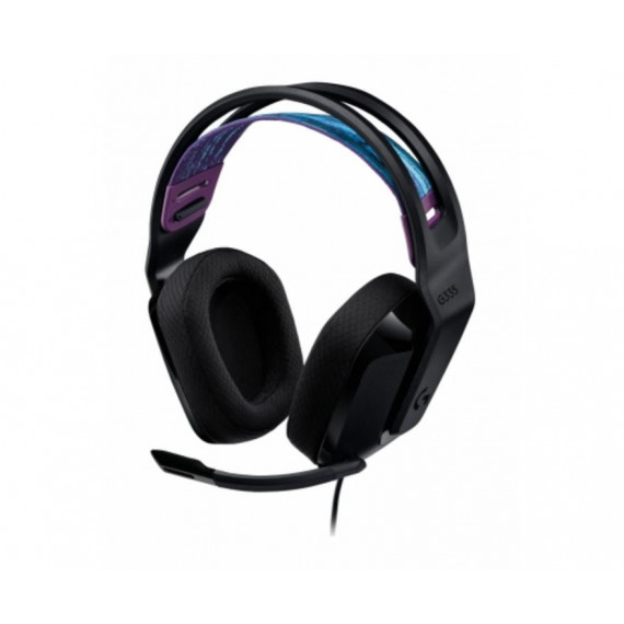 Auriculares Gaming Logitech G335 Negro con Micrófono y Jack 3.5mm (981-000978)